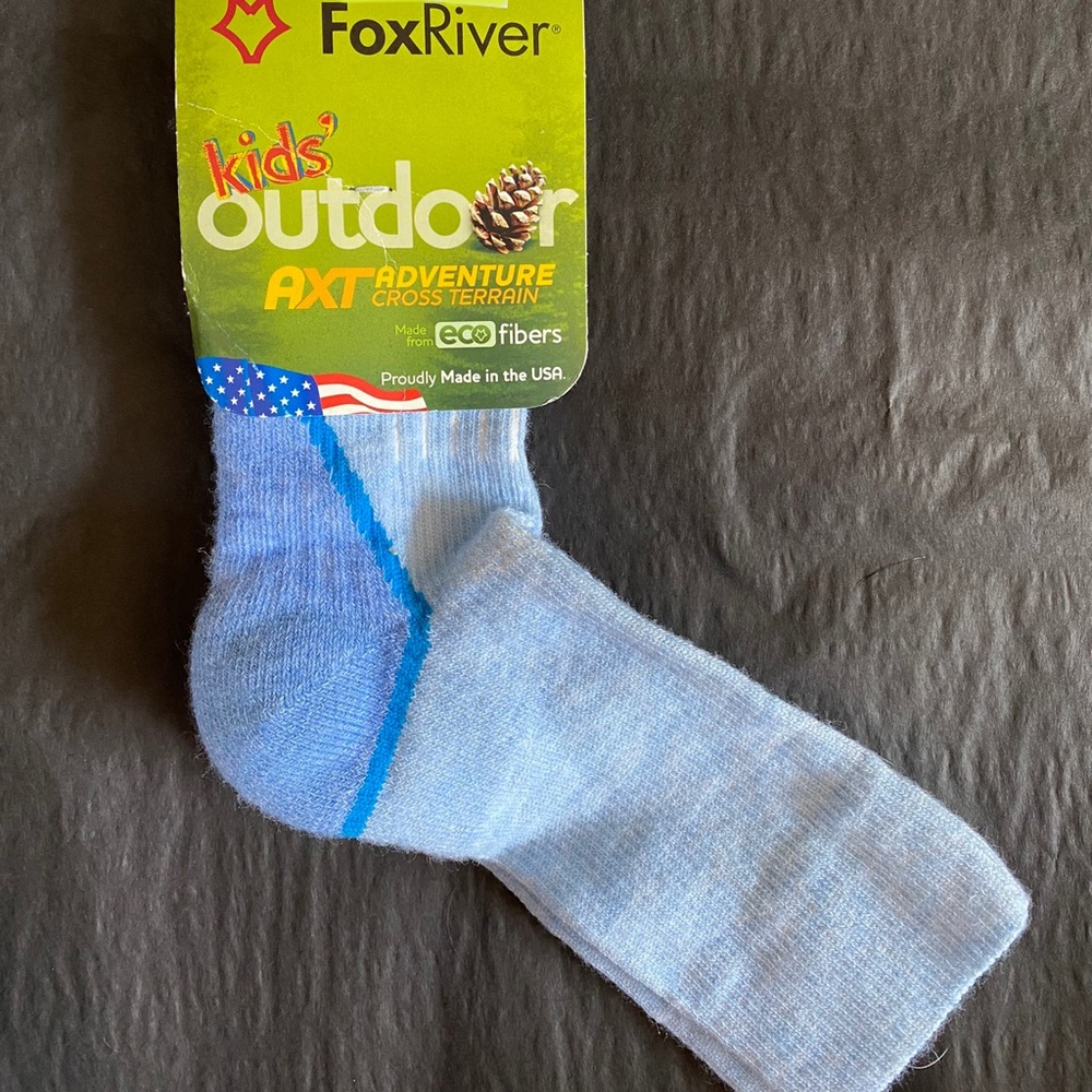 FoxRiver Trail wicking Jr. crew socks